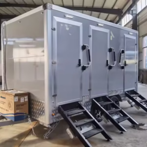 3-Door Mobile Toilets