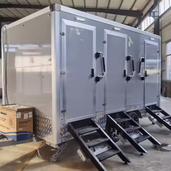 3-Door Mobile Toilets