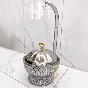 round Silver Chafing Dishes