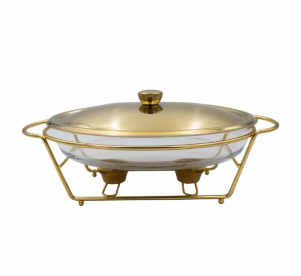 Oval Food Warmer Gold 3Ltr