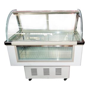 Display Fridge Curved Glass 1.2m