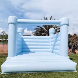 Sky Blue Jumping Castle 3 x 3