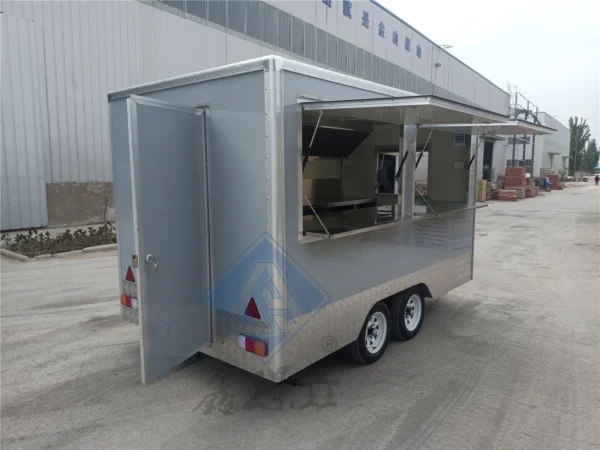 Mobile Kitchen Trailer double axle Full of Equipment Camping Food Trailer Food Truck
