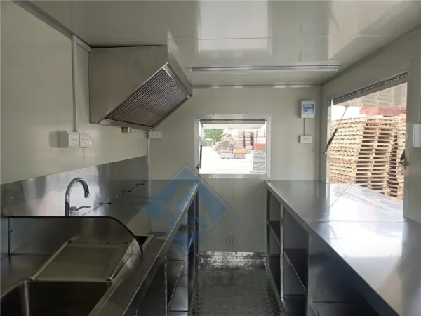 Mobile Kitchen Trailer double axle Full of Equipment Camping Food Trailer Food Truck - Image 5